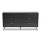 Baxton Studio Kelson Modern and Contemporary Dark Grey and Gold Finished Wood 6-Drawer Dresser 189-11576-ZORO - alternate 6